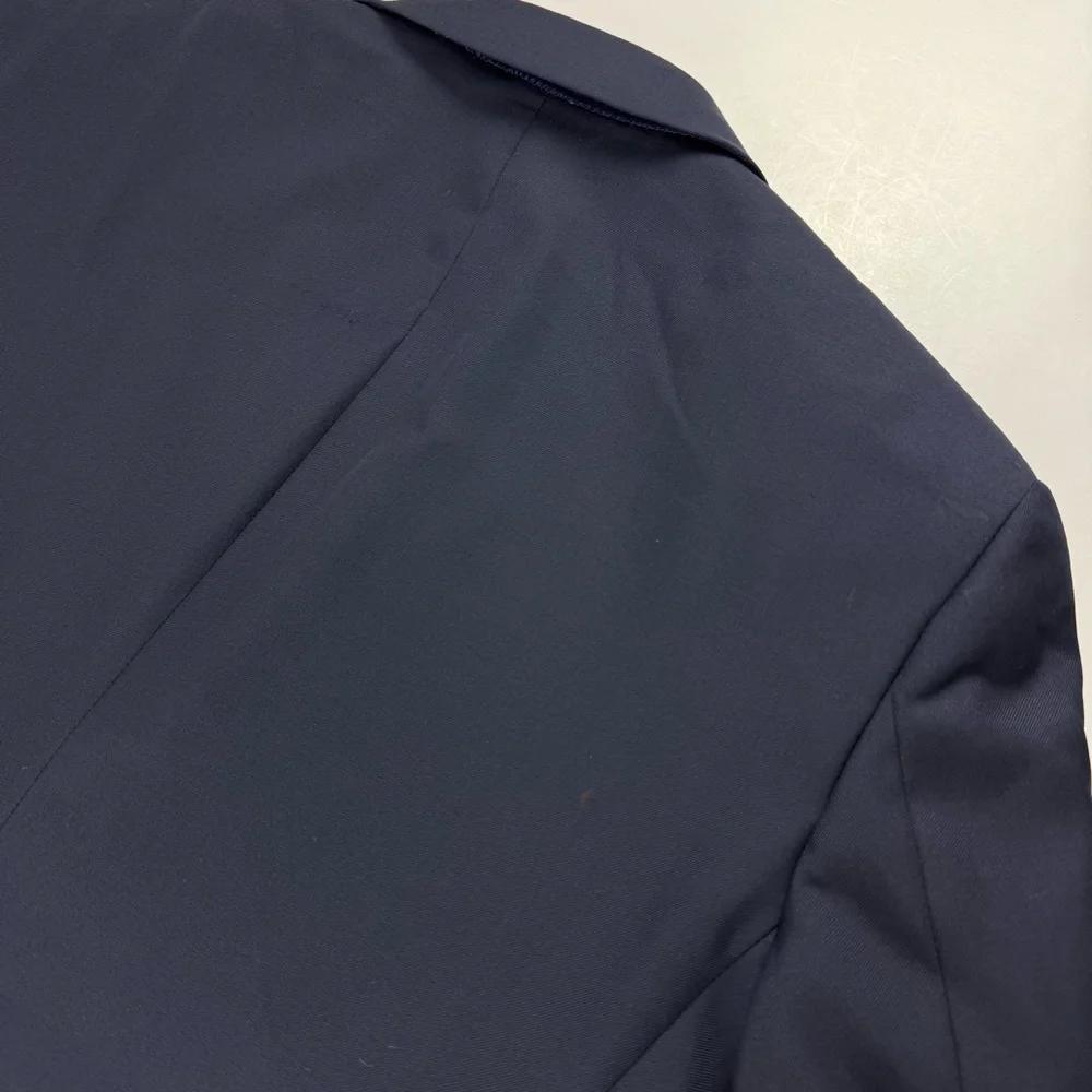 John Varvatos Bedford Sport Coat Blazer Jacket Mens 38S Blue Wool NWOT NEW